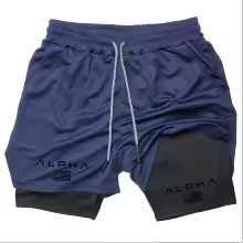 Shorts 2 In 1 Double-deck Sport Shorts