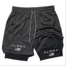 Shorts 2 In 1 Double-deck Sport Shorts